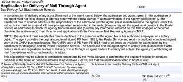 form 1583 anytime mailbox